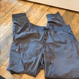 Pewter Scrub Jogger Pants